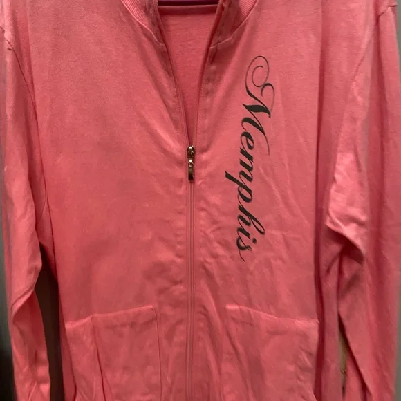 Women’s pink Memphis jacket size large - Picture 2 of 6